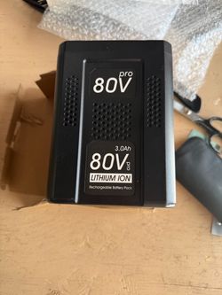 Battery 3.oah 80v for Kobal