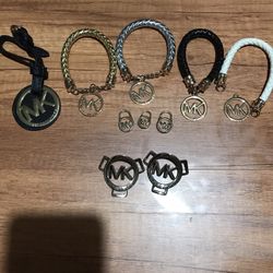 MK Bracelets. Charms. Bag Keychain 