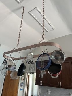 Rack For Kitchen Pots & Pans Hanging .