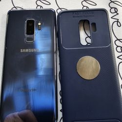 Samsung S9+ Cellphone & Multiple Cases 