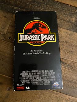 Jurassic Park Original VHS 