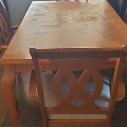 Dining Table And 4 Chairs