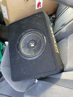 Kicker sub woofers 10 inch 100. Obo