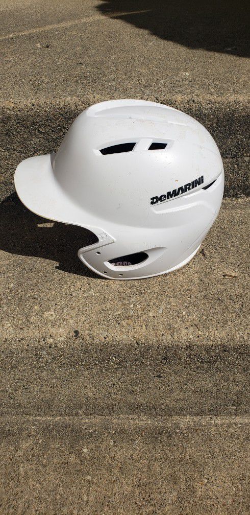 3 Demarini Baseball Batting Helmets