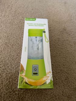 Portable Rechargeable Juice Blender HM-03 380ml USB Personal Smoothie Maker 2000mAh