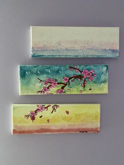 Cherry Blossom Painting