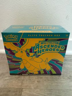 Pokemon Mega Evolution Ascended Heroes Elite Trainer Box ETB SEALED NEW