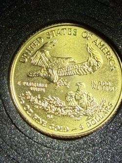 American Gold Eagle 1/10 oz $5 Coin