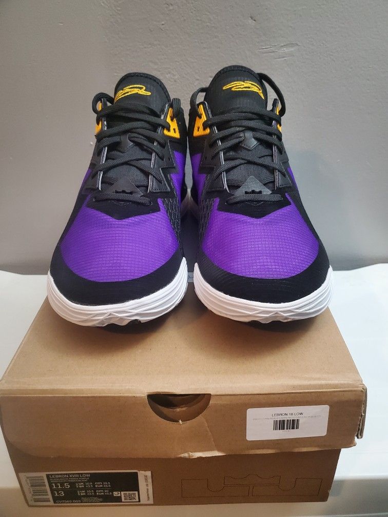 Nike Lebron XVIII Low EP 18 James ACG Terra Lakers
