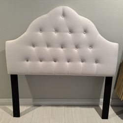 Universal Full Size Headboard Cream/White Color