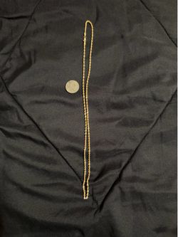 10k gold chain 22 inch