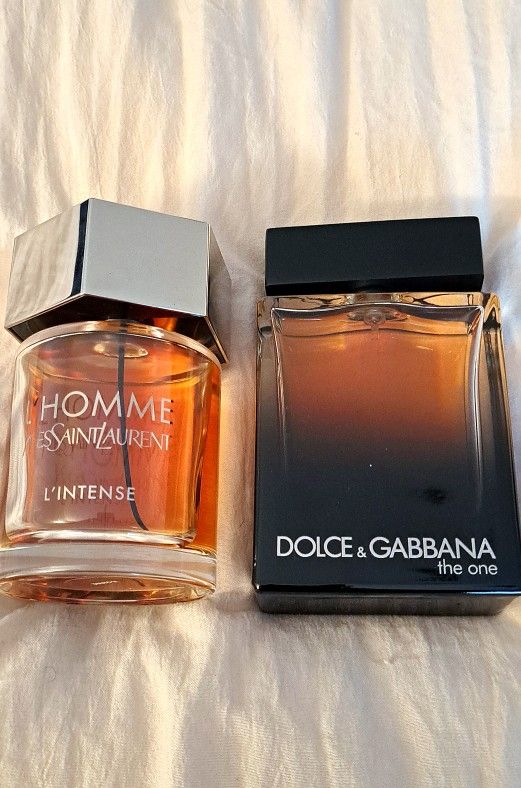 YSL L'HOMME INTENSE (Discontinued) / D&G THE ONE Parfum Cologne Fragance