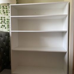 White Shelves For Books Or Any Other Decorations