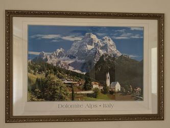 Large Framed Art - Monte Pelmo, Dolomite Alps (Italy)