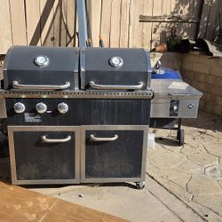 Gas BBQ And Wood Pellet Smoker Combination From Sam's Club 