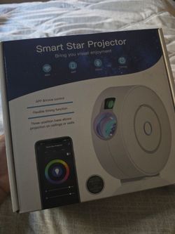 Smart Star Projector WiFi App Voice Control