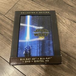 Star Wars The Force Awakens Blu-ray 3D + DVD Collector’s Edition