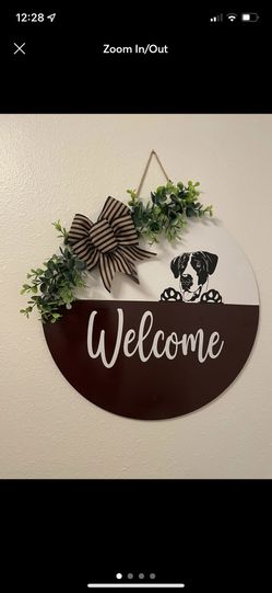 Dog Home Decor Sign