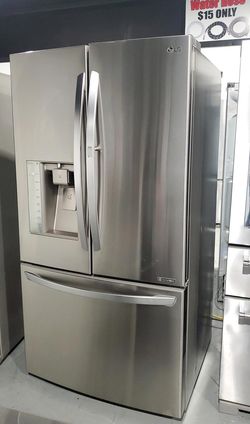 LG 3-Door Stainless Steel Refrigerator
