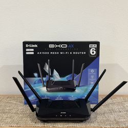 D-Link AX1500 MESH WI-FI 6 ROUTER