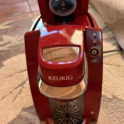 Red Keruig Coffee Maker