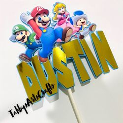 Mario Cake Topper