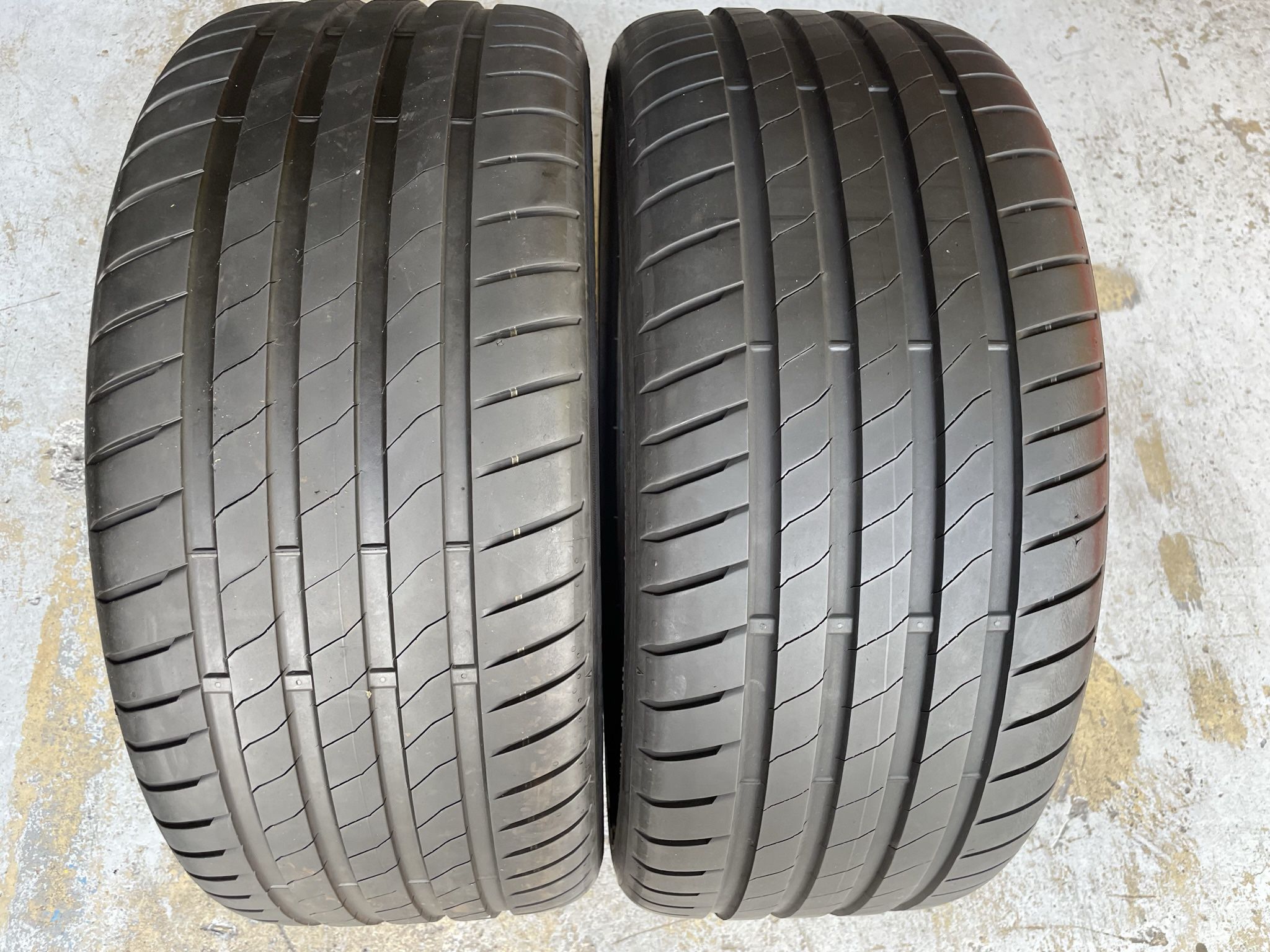 Two Tires 255/40/20 Bridgestone Potenza Sport Like New With 80% Left Excellent Pair 
