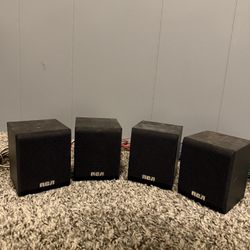 RCA Speakers (4 Total Apart Of The Model Shown In The Last Picture)
