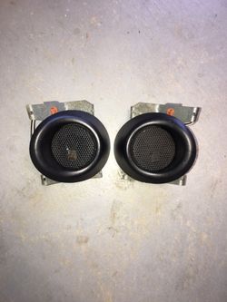 92-95 civic coupe oem tweeters (black)