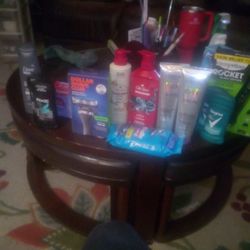 Various Hygiene Products. 