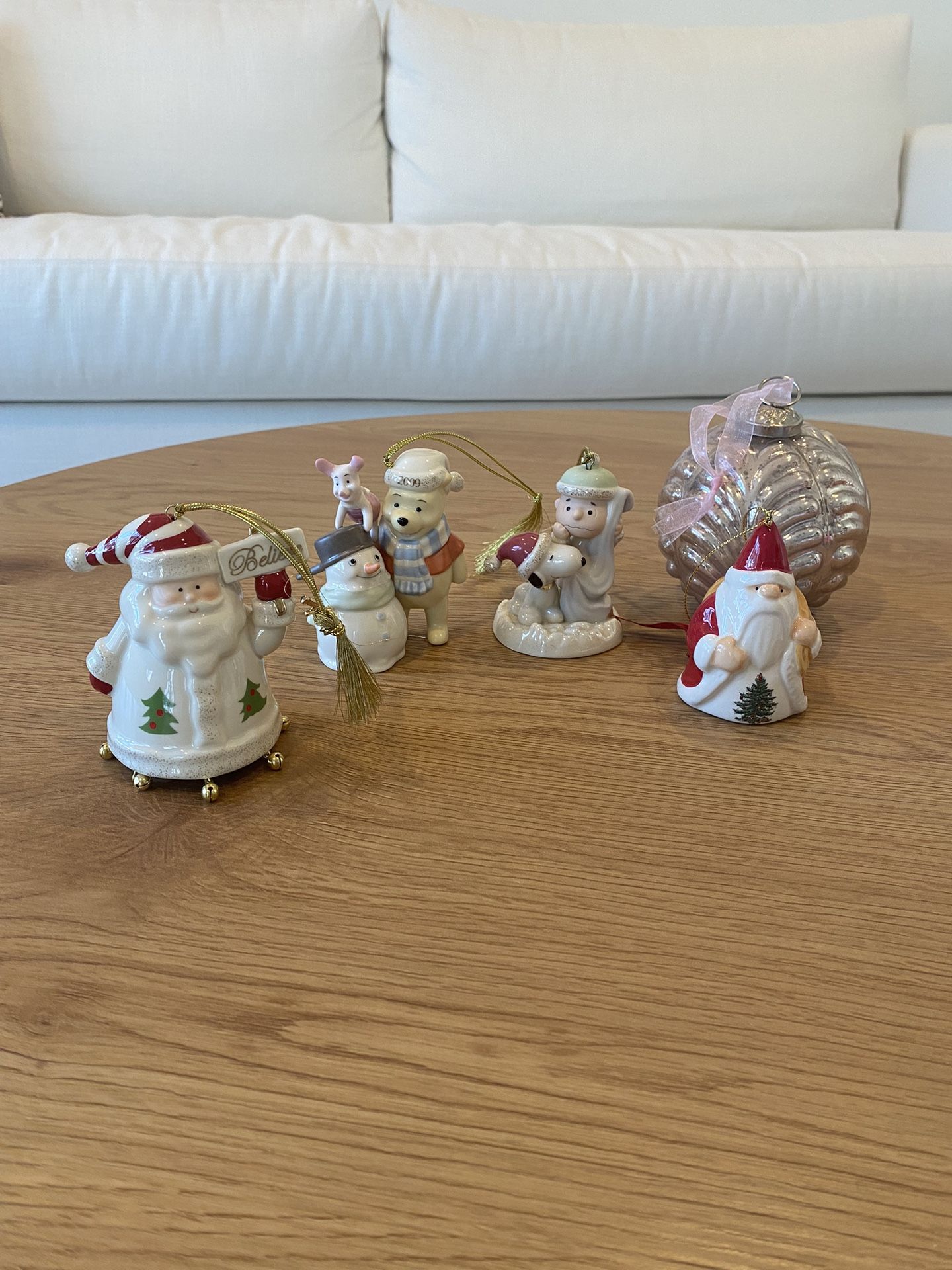 Lenox Christmas Ornaments & Mercury Ball