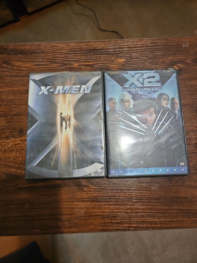 X MEN 1 AND 2