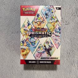 Pokemon TCG - Prismatic Evolutions - Booster Bundle - (6) Packs - (10) cards per pack