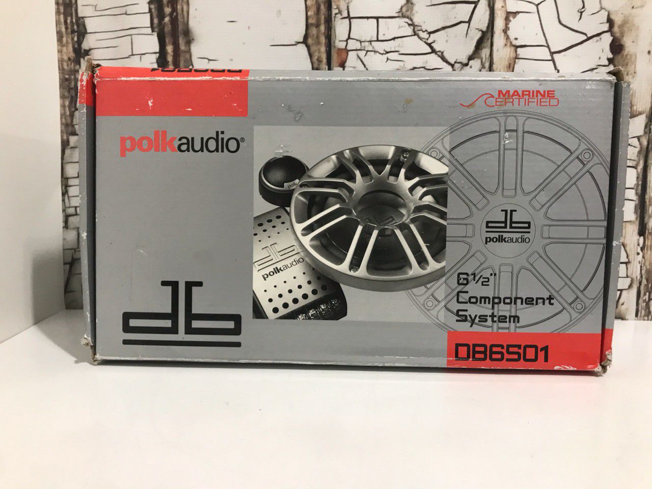 Polk Audio DB-6501 6.5 Component Set Car-Boat-Atv 100 watts