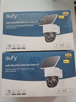 Security camera solar / 2 pieces