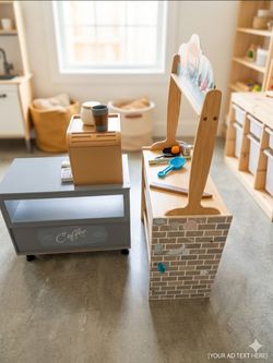 ​🎁 Wooden Toy Market & Coffee Stations - Premium Set - $100 FIRM 🧸