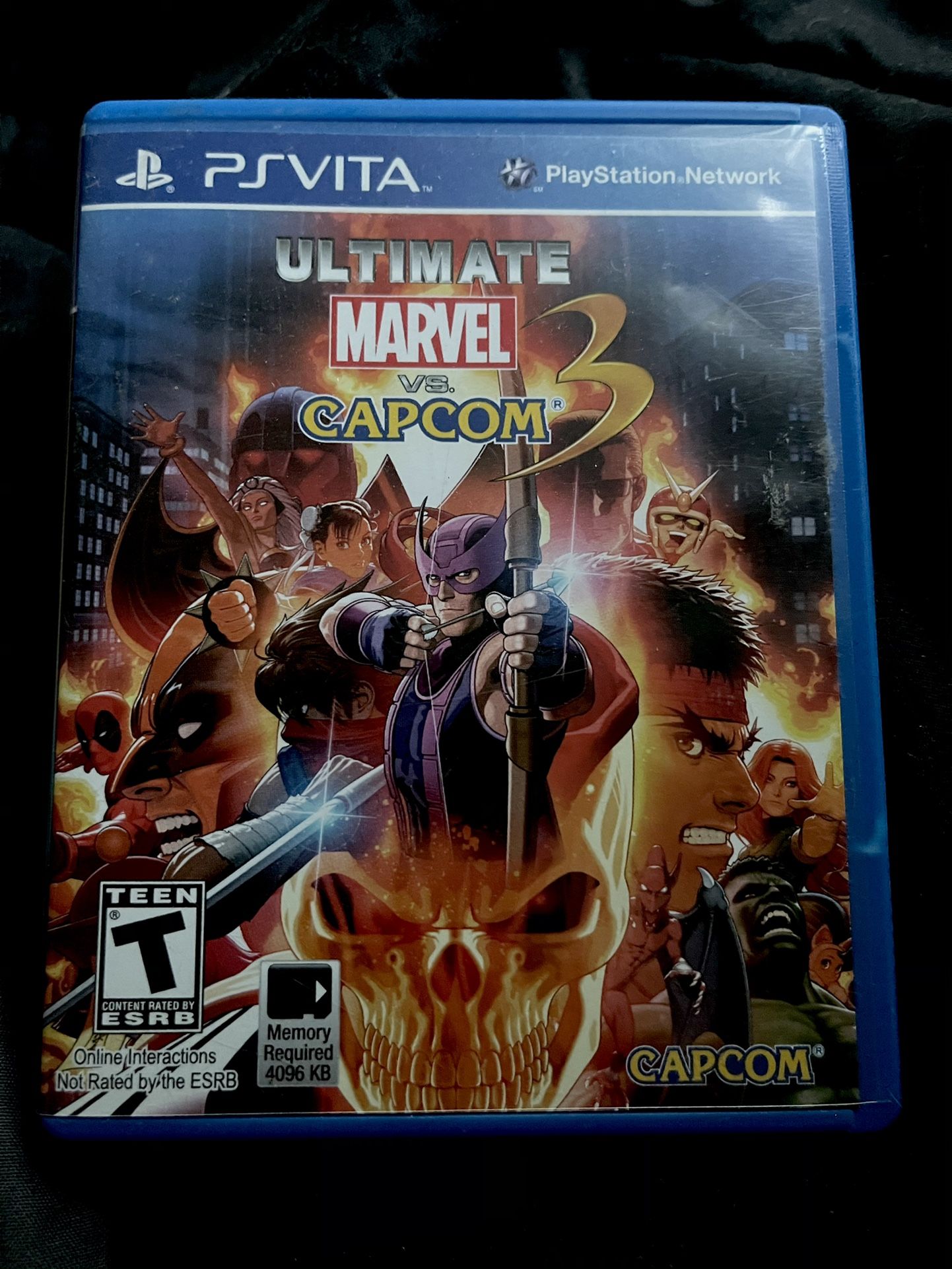 PSVITA ULTIMATE MARVEL VS CAPCOM 3