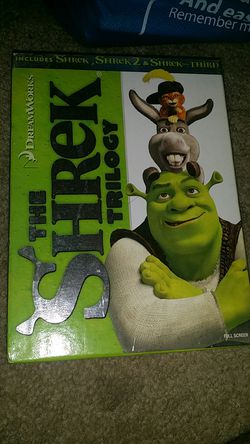 Shrek trilogy box set DVD movies