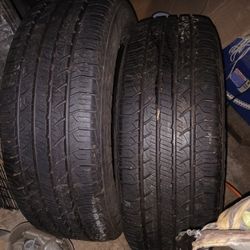 Goodyear Tires 235/60/18 Two Sets