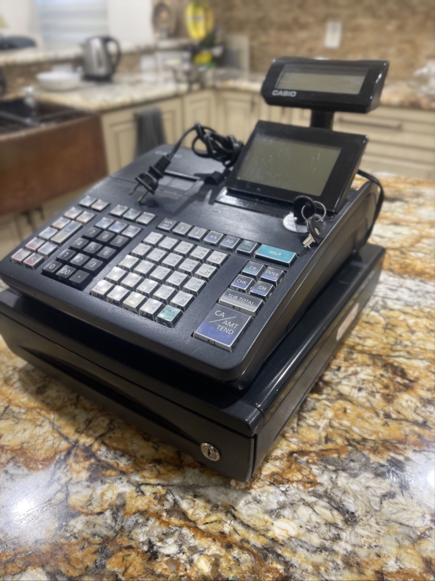 Casio SE-S800 Single Tape Thermal Cash Register - LIKE NEW