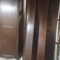 Wooden Bed - Disassembled 