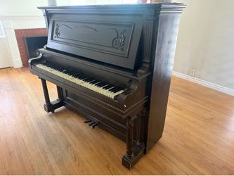 FREE Antique Bush & Gerts Upright Piano – Pickup Only