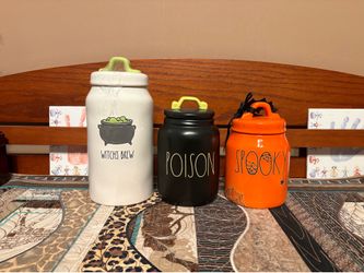 Rae Dunn Halloween Canisters