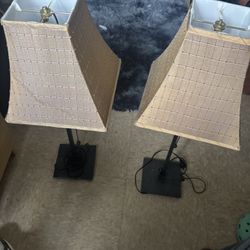 Two Table Lamps