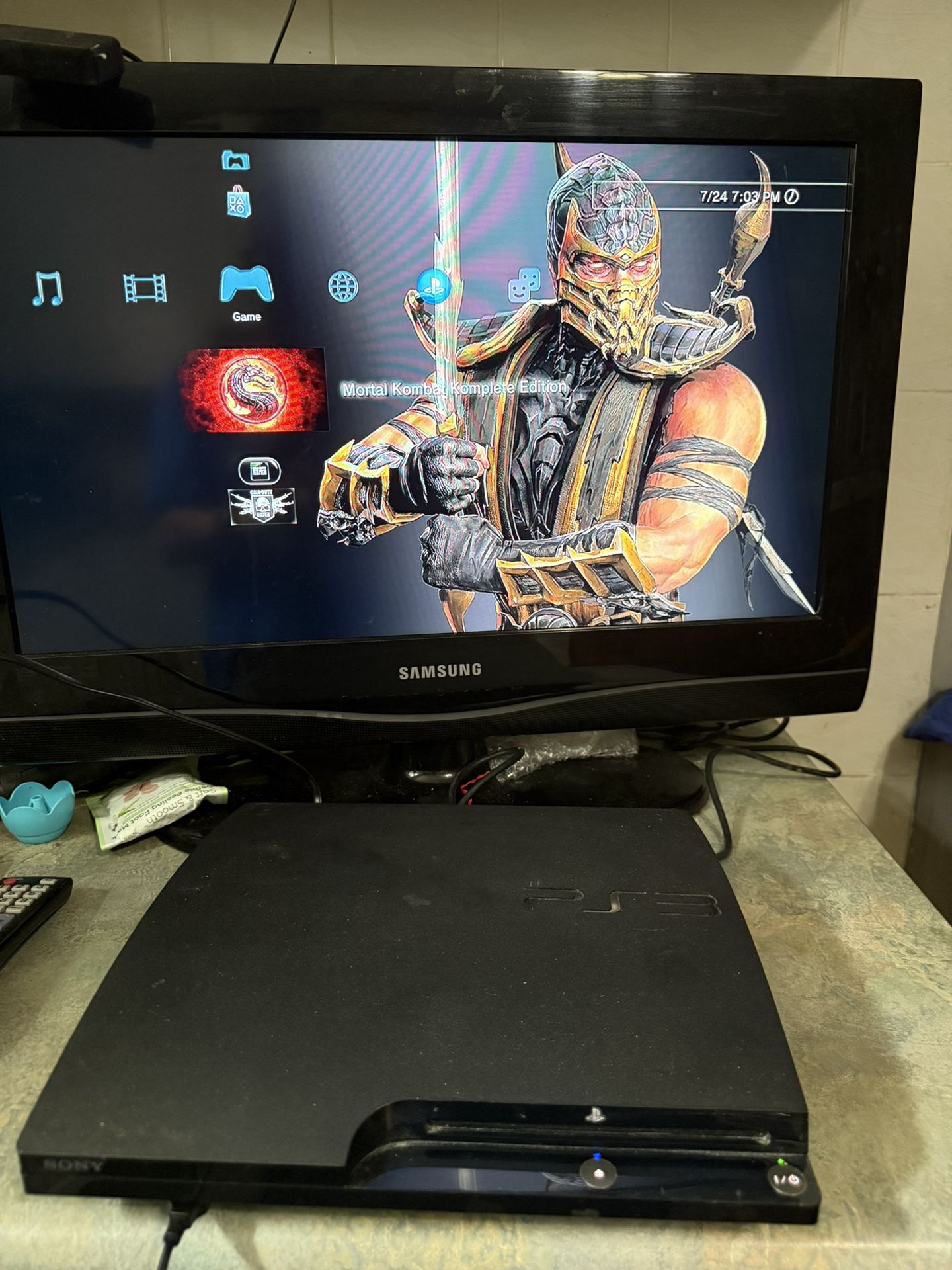 PS3 Slim & PS3 Fat Games, Drums, Etc.