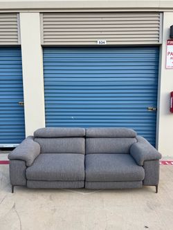 Gray Recliner Sofa