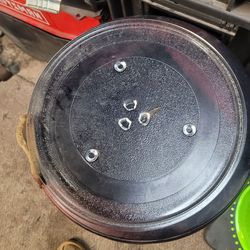 Glass microwave plate
