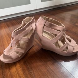 Pink Wedges