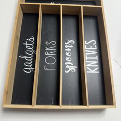 Wooden Draw Organizer 
