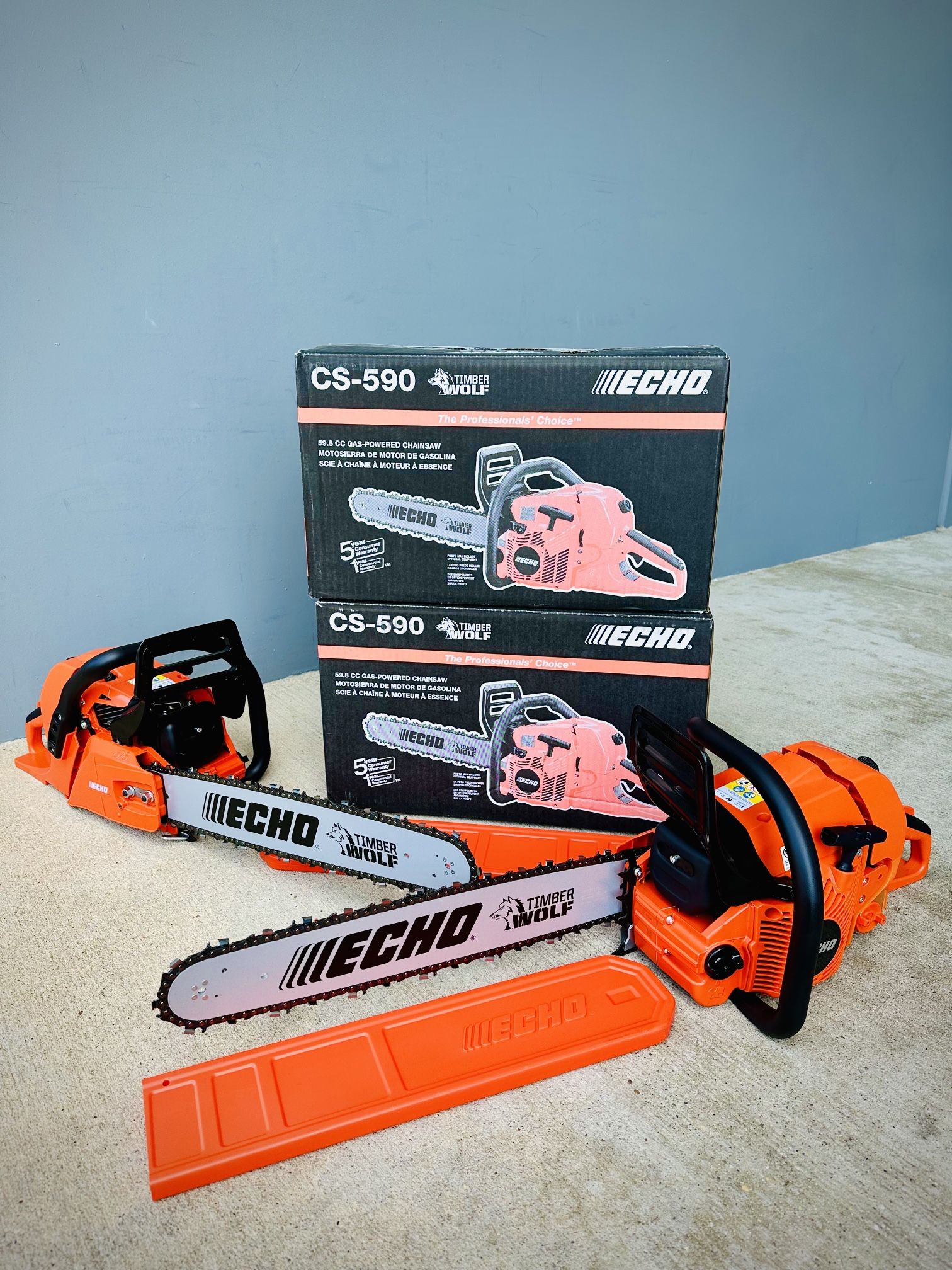 Brand new Echo 20 in. 59.8cc Gas 2-Stroke Cycle Chainsaw